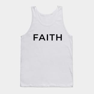 FAITH Qoute/Saying Typography Tank Top